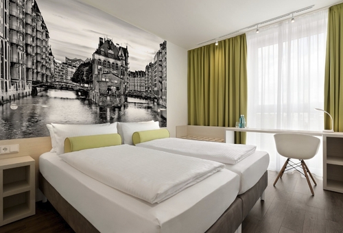 Doppelzimmer im Super 8 by Wyndham Hamburg Mitte