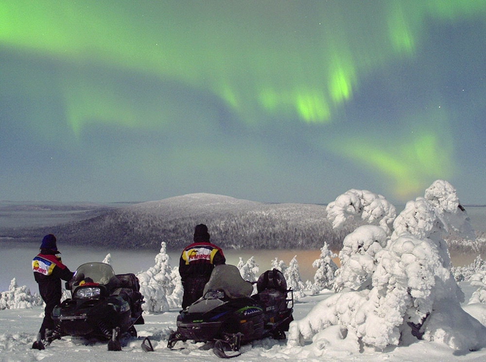 Motorschlittensafari Finnland