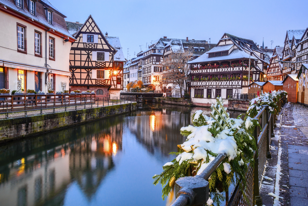 Straßburg Winter