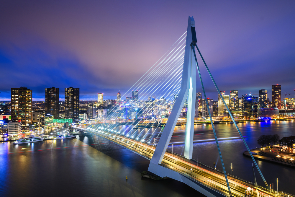 Luftansicht von Rotterdam