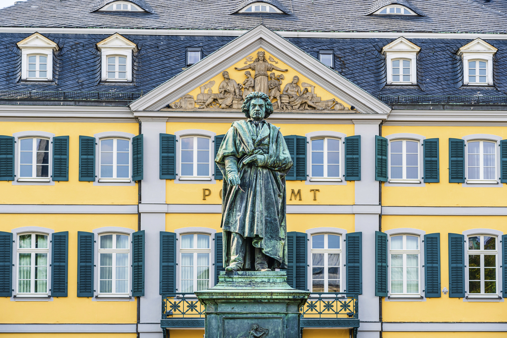 Statue von Beethoven in Bonn