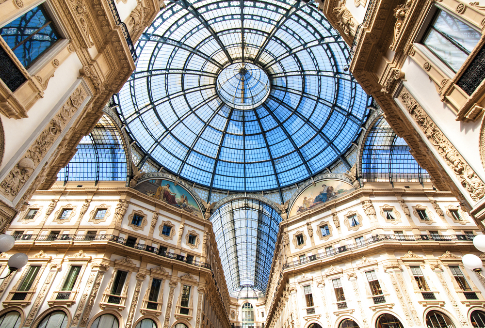 Galleria Vittorio Emanuele II in Mailand, Italien