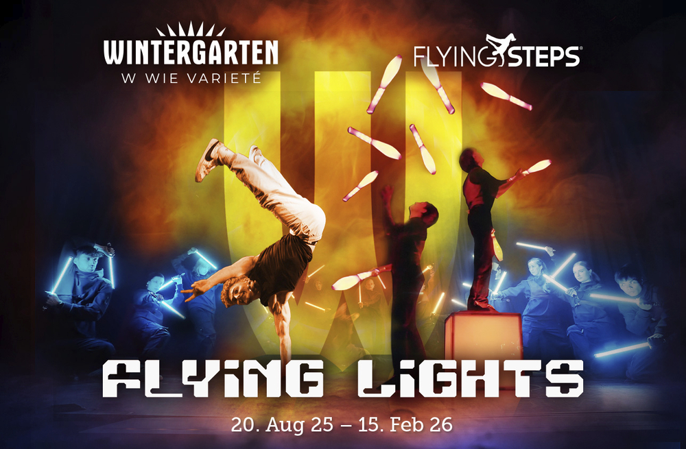 Flying Lights Show im Wintergarten Varieté Berlin