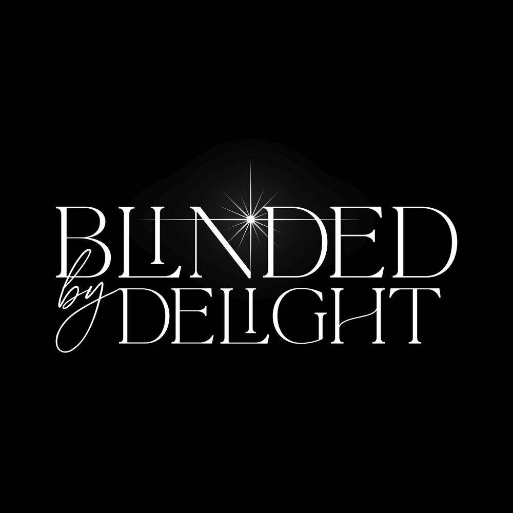 BLINDED by DELIGHT Schriftzug